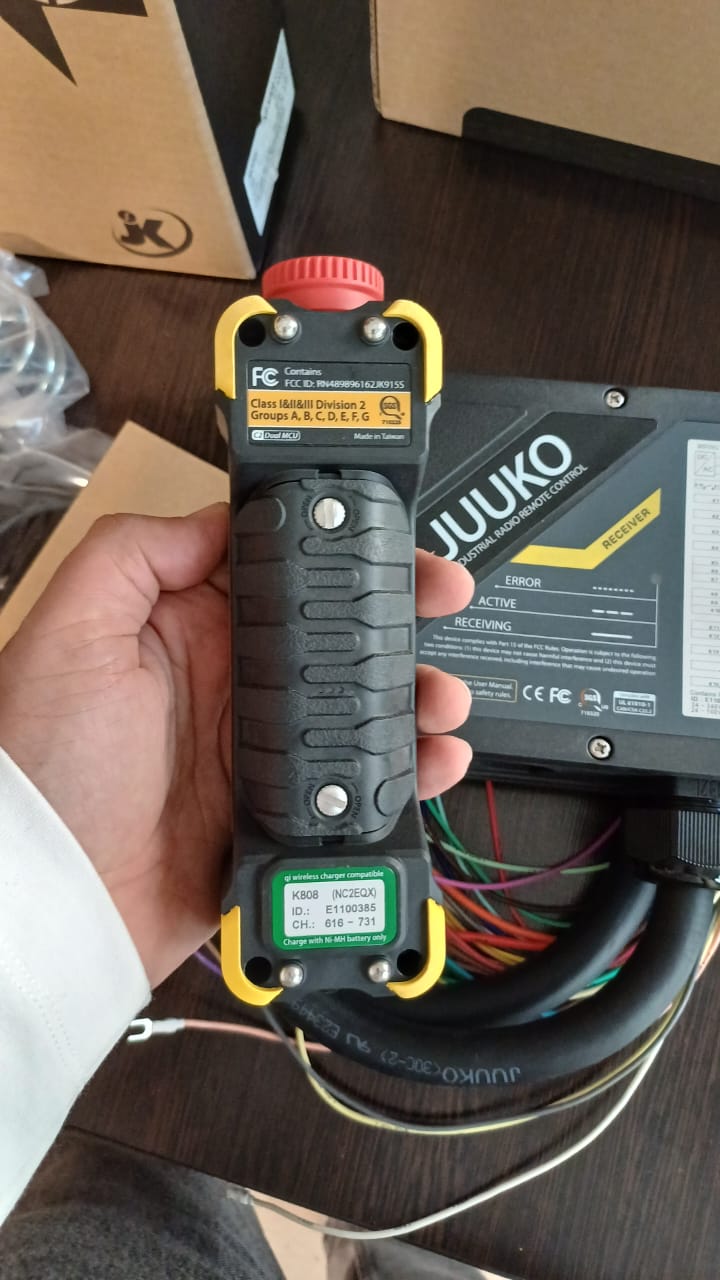 ریموت کنترل ضد انفجار JUUKO سری K-EX