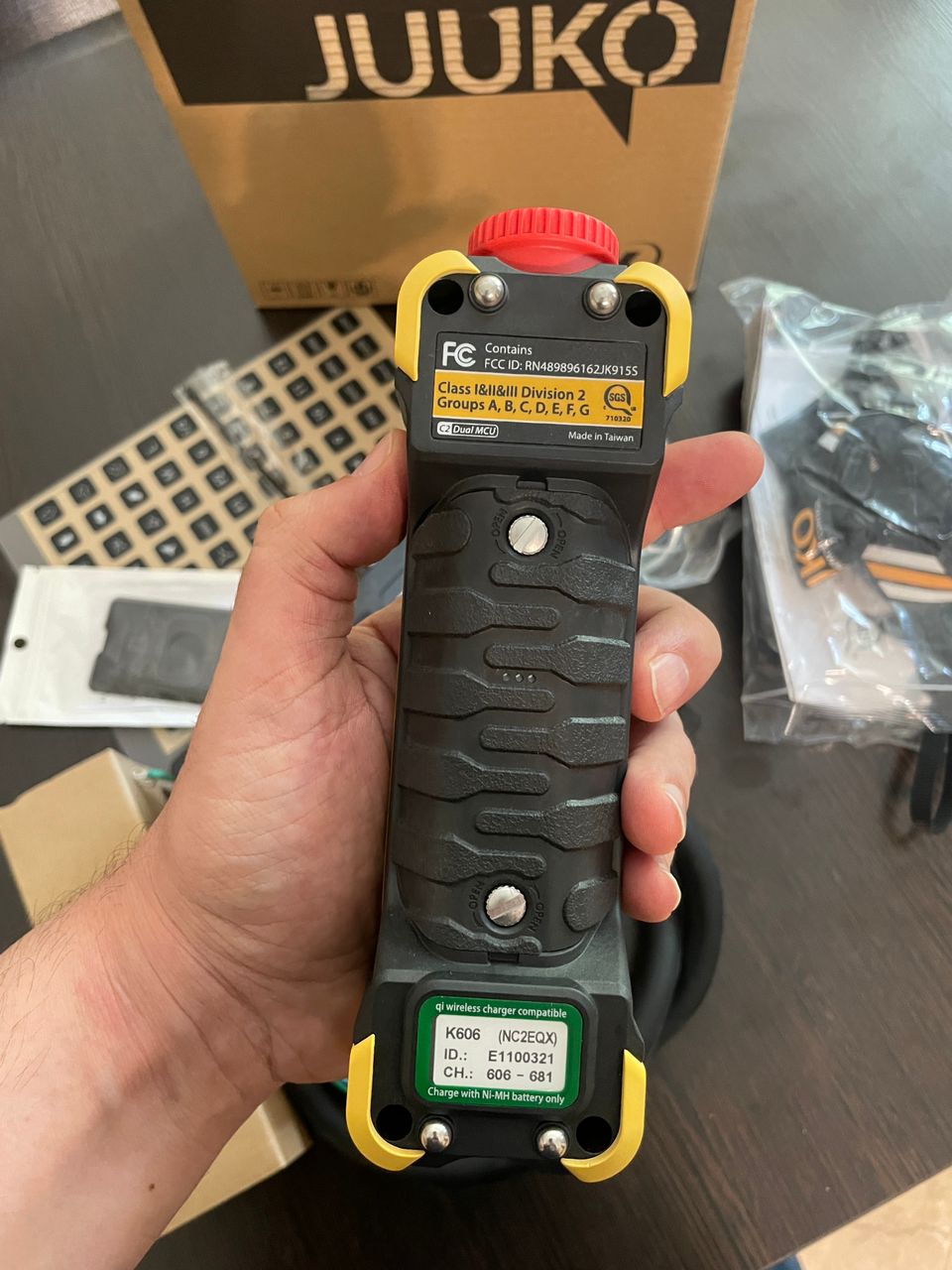 ریموت کنترل ضد انفجار JUUKO سری K-EX