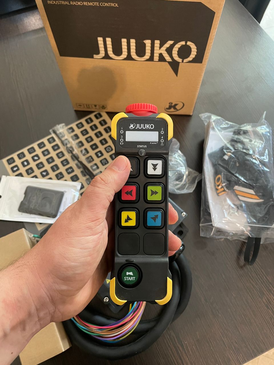 ریموت کنترل ضد انفجار JUUKO سری K-EX